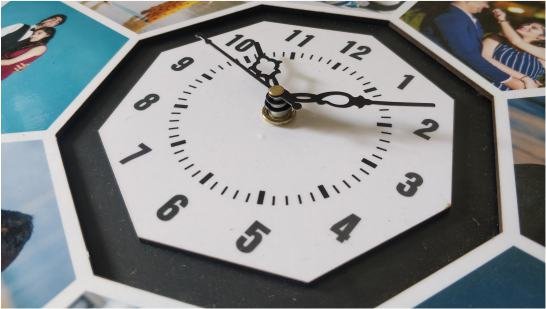 https://shoppingyatra.com/product_images/Bonding Gifts_ Wooden Octagon Clock_4.jpg